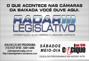 Programa Radar Legislativo - Arte: Allan Nóbrega